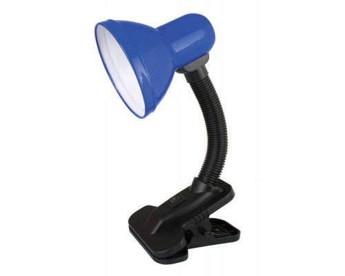 Светильник UF-320 С06 настол. прищепка 230В 60Вт E27 ЛОН син. Ultraflash 12363
