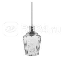 Светильник Vintage 1906 CARVED PENDANT JAR G SM подвесной IP20 дым./сер. LEDVANCE 4058075217249