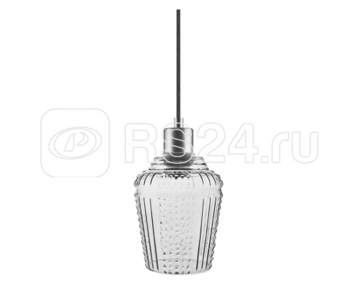 Светильник Vintage 1906 CARVED PENDANT JAR G SM подвесной IP20 дым./сер. LEDVANCE 4058075217249