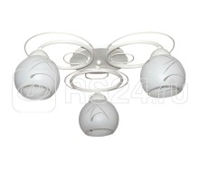 Светильник Ариэль 131 бел. муар (плафон 05972) НПБ 01-3х60-174 Е27 ИУ Элетех 1005404293