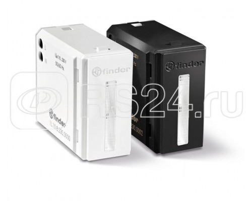 Светильник аварийный LED LUMOS 110230В AC антрацит IP20 уст. в монтаж. коробке FINDER 1L1082300002PAS