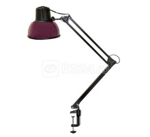 Светильник Бета-К настол. на струбцине 60Вт без лампы ЛОН Е27 фиол. Трансвит 000000000088