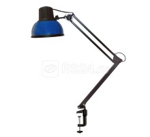 Светильник Бета-К настол. на струбцине 60Вт без лампы ЛОН Е27 син. Трансвит 000000000087