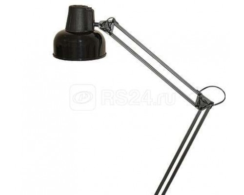 Светильник Бета настол. на струбцине 60Вт без лампы ЛОН E27 черн. Трансвит 111