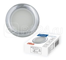 Светильник декоративный встраиваемый DLS-A201 GU5.3 IP44 CHROME серия Arno без лампы цоколь GU5.3 метал. хром. Fametto UL-00006041