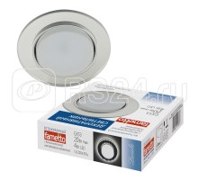 Светильник декоративный встраиваемый DLS-L159 GX53 CHROME/GLASSY без лампы цоколь GX53 доп. светодиодная подсветка 4Вт Fametto UL-00005324
