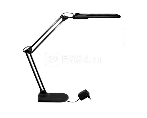 Светильник Дельта 1 + настол. на подставке с дросселем 11Вт с лампой КЛЛ G23 черн. Трансвит 227