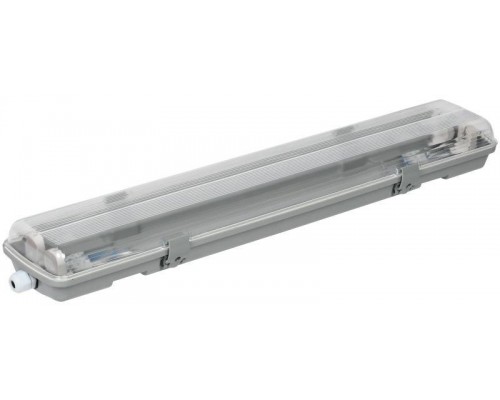 Светильник ДСП 2102 под LED лампу 2хT8 600мм IP65 ИЭК LDSP0-2101-2X060-K01