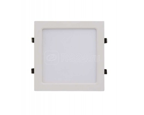 Светильник ДВО (квадрат) SLP-eco 18Вт 230В 4000К 1260лм 225х225х23мм бел. IP40 IN HOME 4690612007175