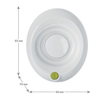 Светильник Кнопка NL-245 LED ночник с выкл. 220В Camelion 14265