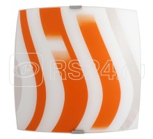 Светильник Колорика Аделайн 300х300 НПБ 09-60-003 М83 мат. бел.-оранж./кл.штамп металлик ИУ Элетех 1005209270