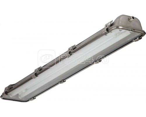 Светильник ЛЛ 236 INOX 2х36Вт G13 IP65 с ЭПРА и БАП СТ 1077000100