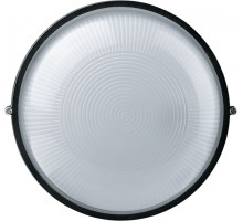 Светильник ЛОН 94 815 NBL-R1-100-E27/BL 1х100Вт E27 IP54 (аналог НПБ 1101 черн. круг 100Вт) Navigator 94815