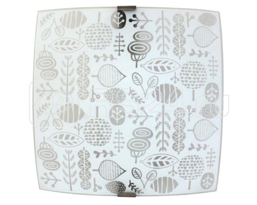 Светильник Лужок 300х300 НПБ 09-60-003 М83 мат. бел./кл.штамп металлик ИУ Элетех 1005209260