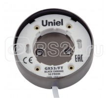 Светильник накладной GX53/FT BLACK CHROME черн. хром Uniel UL-00003735