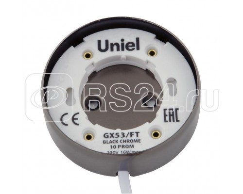 Светильник накладной GX53/FT BLACK CHROME черн. хром Uniel UL-00003735