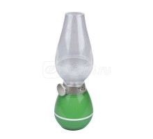 Светильник настольный TLD-538 Green/LED/80Lm/5500K/Dimmer РЕТРО 3Вт встроен. Аккум. 400мА.ч зел. Uniel UL-00001502