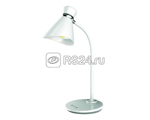 Светильник настольный TLD-548 White/LED/300Lm/3300-6000K/Dimmer 6Вт сенсор. выкл. диммер бел. Uniel UL-00002379