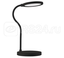 Светильник настольный TLD-553 Black/LED/400Lm/4500K/Dimmer/USB 6Вт встроен. аккум. 1200мАч сенсор.выкл. Uniel UL-00003339