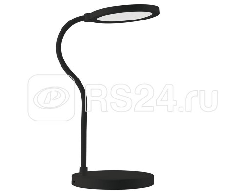 Светильник настольный TLD-553 Black/LED/400Lm/4500K/Dimmer/USB 6Вт встроен. аккум. 1200мАч сенсор.выкл. Uniel UL-00003339