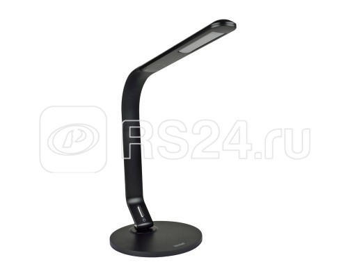 Светильник настольный TLD-555 Black/LED/500Lm/5500K/Dimmer/USB 8Вт сенсор. выкл. Uniel UL-00003648