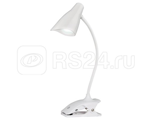 Светильник настольный TLD-560 White/LED/280Lm/5000K/Dimmer прищепка сенсор. выкл. 3Вт бел. Uniel UL-00004143