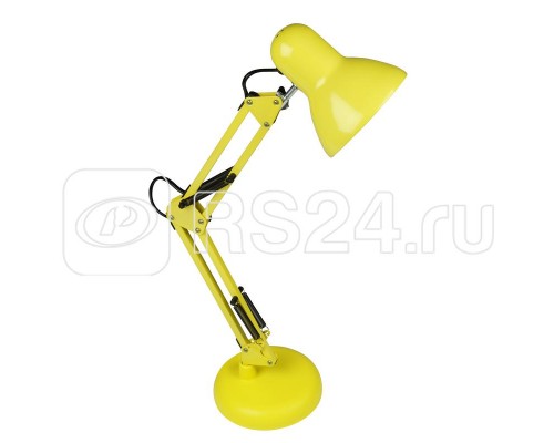 Светильник настольный TLI-221 LIGHT YELLOW E27 60Вт механ. выкл. желт. Uniel UL-00004506