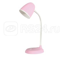 Светильник настольный TLI-228 PINK E27 60Вт механ. выкл. роз. Uniel UL-00003653
