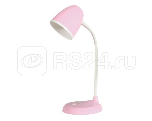 Светильник настольный TLI-228 PINK E27 60Вт механ. выкл. роз. Uniel UL-00003653