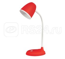 Светильник настольный TLI-228 RED E27 60Вт механ. выкл. красн. Uniel UL-00003651