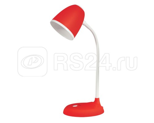 Светильник настольный TLI-228 RED E27 60Вт механ. выкл. красн. Uniel UL-00003651