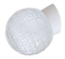 Светильник НББ 64-60-080 Гранат d150 1х60Вт E27 IP20 прозр./корпус наклонный бел. Элетех 1005100179