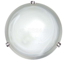 Светильник НПБ 01-2х60-139 Дюна d300 М16 60Вт E27 IP20 бел./клипса хром (инд. упак.) Элетех 1005150584