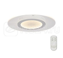 Светильник потолочныйLed DLC-N502 34W ACRYL/CLEAR Nimfea диммир. пульт ДУ (в/к) 3000К/4000К/6500К пластик Fametto UL-00003928