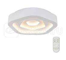 Светильник потолочныйLed DLC-N504 62W IRON/WHITE Nimfea диммир. пульт ДУ (в/к) 3000К/4000К/6500К металл. Fametto UL-00003930