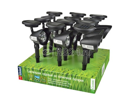 Светильник садовый USL-C-691/PT270 FLASH IP44 солнечная батарея SET12 (УП.12 шт) Uniel UL-00001688
