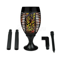 Светильник садовый USL-S-183/PM490 Факел маленький SMALL TORCH IP44 солнечная батарея Uniel UL-00004281