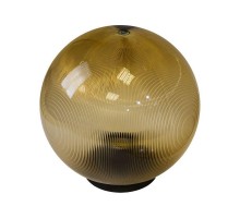 Светильник садово-парковый НТУ 02-100-353 шар зол. призма D=350мм (4/12) ЭРА Б0048064