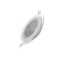 Светильник светодиодный 12Вт 4000К круглый с декоративным стеклом Gauss 947111212