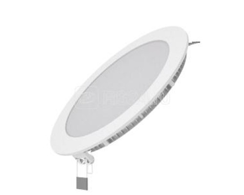 Светильник светодиодный 18Вт 225х22 d210 6500К 1560лм IP20 встраив. ультратонкий круглый Gauss 939111318