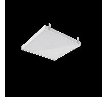 Светильник светодиодный BASIC Грильято 588х588х50 60Вт 4000К аварийный автономный постоянного действия с планками для подвеса рассеив. призма VARTON B1-R3-00010-31GA3-2006040