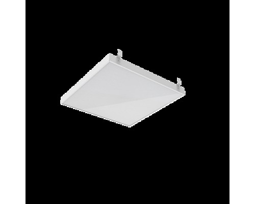 Светильник светодиодный BASIC Грильято 588х588х50 60Вт 4000К аварийный автономный постоянного действия с планками для подвеса рассеив. призма VARTON B1-R3-00010-31GA3-2006040