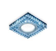 Светильник светодиодный Backlight BL032 GU5.3 4100К квадрат черн. кристалл/хром Gauss BL032