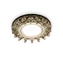 Светильник светодиодный Backlight BL035 GU5.3 2700К круглый черн./кристалл/хром Gauss BL035