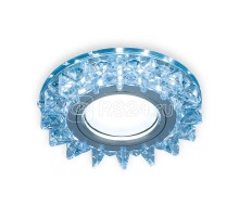 Светильник светодиодный Backlight BL038 GU5.3 4100К круглый кристалл/хром Gauss BL038