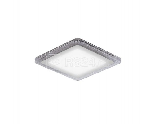 Светильник светодиодный Bubbles BL325 12+4Вт 4000К 1200лм 192x192мм d160 квадрат Gauss BL325
