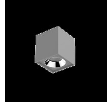 Светильник светодиодный DL-02 Cube 100х110 12Вт 4000К 35град. накладной RAL7045 сер. мат. VARTON V1-R0-H0360-20000-2001240