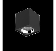 Светильник светодиодный DL-02 Cube 125х135 20Вт 4000К 35град. накладной RAL9005 черн. мат. VARTON V1-R0-T0360-20000-2002040