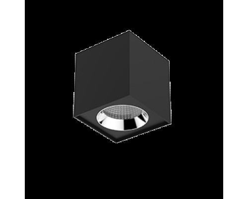 Светильник светодиодный DL-02 Cube 125х135 20Вт 4000К 35град. накладной RAL9005 черн. мат. VARTON V1-R0-T0360-20000-2002040