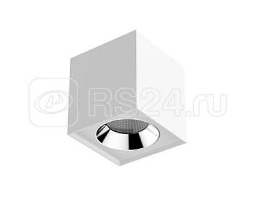 Светильник светодиодный DL-02 Cube 150х160 36Вт 3000К 35град. накладной RAL9010 бел. матовый VARTON V1-R0-00360-20000-2003630